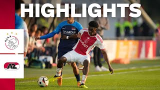 Highlights Jong Ajax - Jong AZ | Keuken Kampioen Divisie