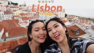 葡萄牙EP.1🇵🇹 一瓶酒只要3歐元？！蛋撻吃到爽😍 #lisboa