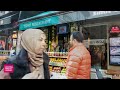 istanbul 22 february 2022 eminonu istanbul walking tour eminonu district of istanbul 4k uhd 60fps