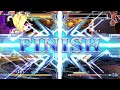 bbcf scarecrow platinum vs onitarou iron tager blazblue central fiction ranked match