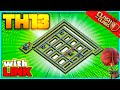 *COMPRESSED* NEW BEST TH13 War Base - CoC Anti 3 TH13 Base - Town Hall 13 Clash of Clans