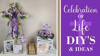 Celebration of Life DIY's & IDEAS | BUTTERFLY Theme | Memorial Ideas | SYMPATHY Arrangement & Gifts