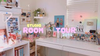 STUDIO ROOM TOUR 2019 👩🏻‍💻