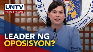 VP Duterte, magiging tunay na leader ng oposisyon — Atty. Harry Roque