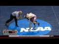 2015 NCAA 133 lb Round 2: Cody Brewer (OU) v Johnni DiJulius (tOSU)