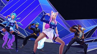 【MMDxLOL】KDAxHeartsteel  KDA MORE Ahri, Seraphine - Heartsteel Sett, Ezreal