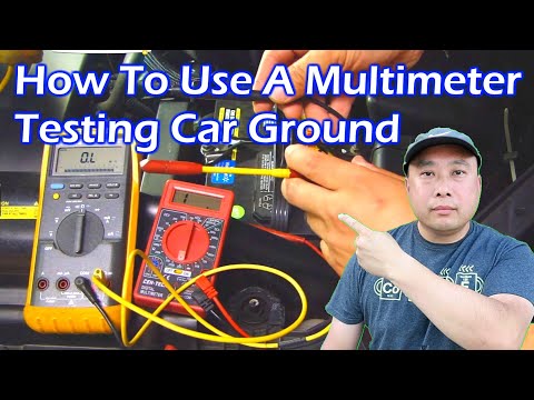 How to use a multimeter – Test the car's grounding – Video 3