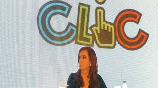 Argentina Conectada. Democratización de la TV digital e internet. Cristina Fernandez