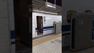 のぞみ N700系 広島行 京都駅 発車 NOZOMI Kyoto Station