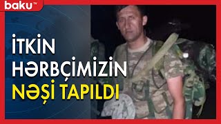 İxtiyar Əliyev axtarışları davam edən 7 hərbçidən biri idi - Baku TV