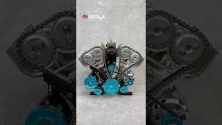 V8 Mechanical Metal Assembly DIY Car Engine Model