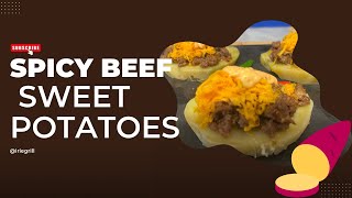 Quick \u0026 Easy | Spicy Minced Beef on Sweet Potato Circles |