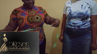 How to measure a plus size lady. ( Skirt measurements)