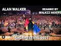 Alan Walker - LIVE @ Saga Festival 2021 (Remake) | Walkzz Mixers