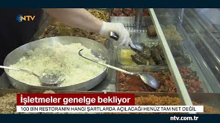 Restoranlarda son hazırlıklar