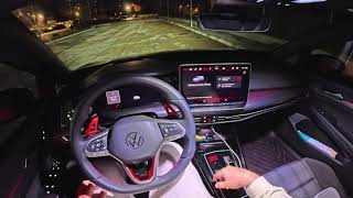 2025 VW GOLF MK8.5 GTI NIGHT DRIVE POV