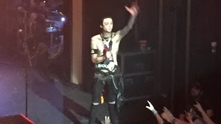 Andy Biersack Fight Heckler During Vancouver Show