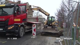 Začala rozsáhlá rekonstrukce ulice Na trati