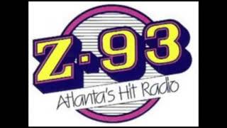 WZGC Z93 Atlanta - Elvis Duran - March 1988 - Radio Aircheck