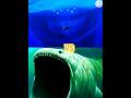 el gran maja vs the bloop ! ningen ! anger fish ! hippocampus #shorts #viral #monster #music #the