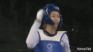 Taekwondo|Women's U-47 Kg Bronze Medal Match|Tokyo Olympic 2020