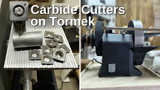 Sharpening Carbide Cutters On Tormek | Sharpening