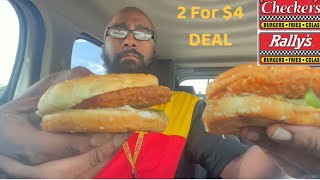 CHECKERS/RALLYS®️ PICK 2 FOR $4 DOUBLE DEALS