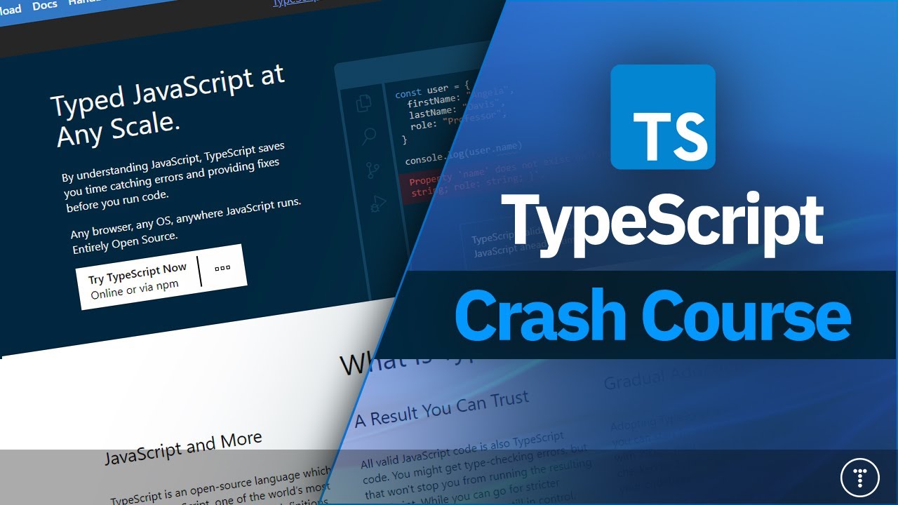 TypeScript Crash Course - YouTube