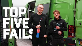 Avoid These Top 5 Most Common DIY Van Build Mistakes