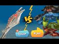 NEW ZAMAHARIBU VS ALL GIANT CRAB BOSS - Hungry Shark Evolution