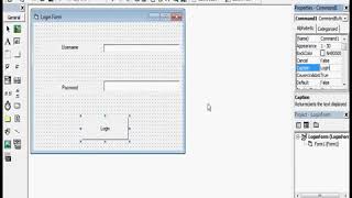 How To Make A Simple Login Form In Visual Basic 6 0
