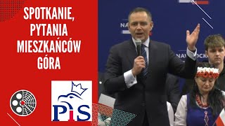 Karol Nawrocki - Spotkanie, pytania mieszkańców - Góra