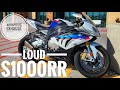 LOUD BMW S1000RR with Akrapovic Exhaust - Revs and Idle Sound Check