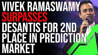 Vivek Ramaswamy SURPASSES DeSantis For 2nd Place In Prediction Market, Trump Fans SUPPORT Vivek