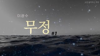 [소설들려주는여자]이광수 장편소설_무정1//북튜버/소들녀/소설낭독/ASMR