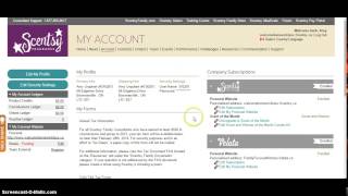 How to Activate your Scentsy Website or PWS