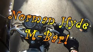 Norman Hyde M-bar test ride.