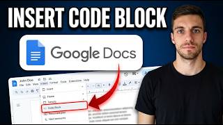 How to Insert Code Block in Google Docs (Full Tutorial)
