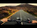 riding ireland s highest mountain pass triumph scrambler 900 raw exhaust 4k