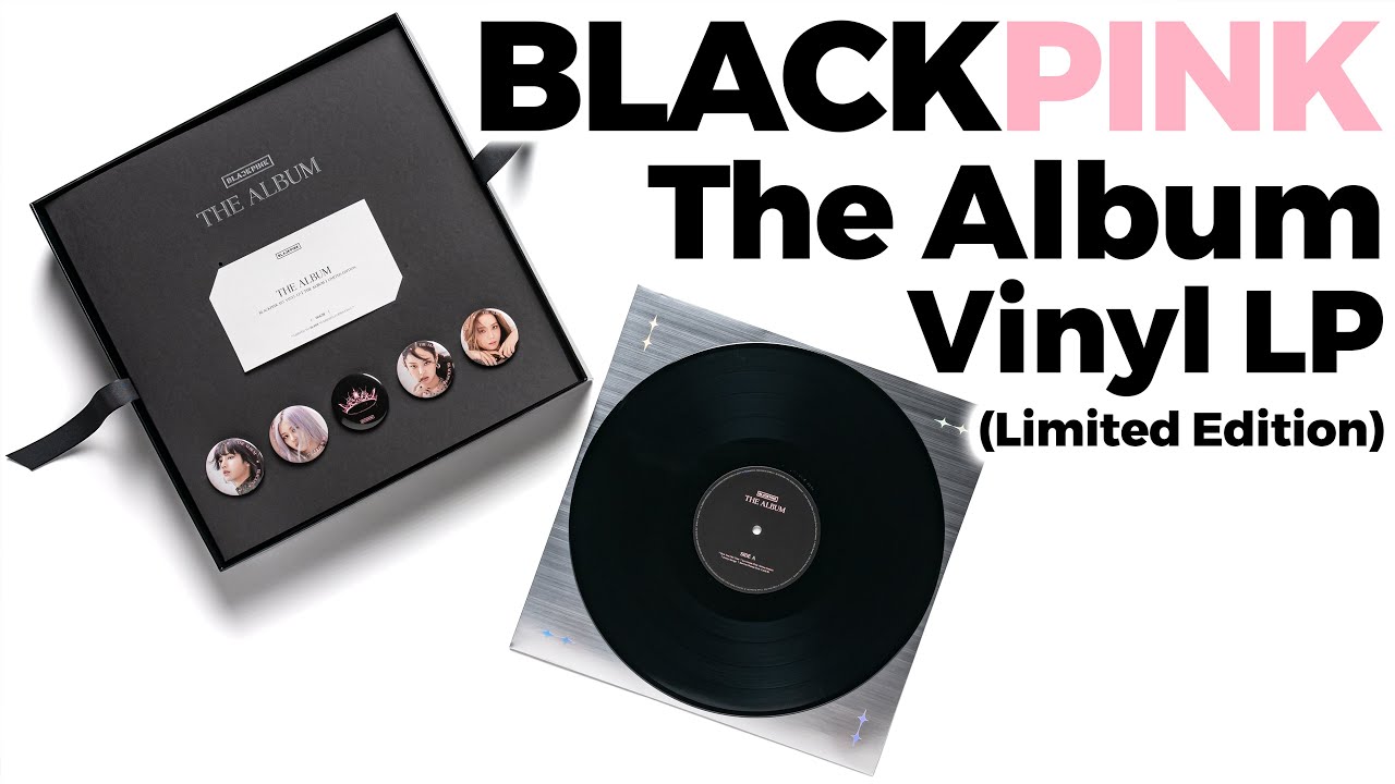 Unboxing Blackpink The Album Vinyl LP Limited Edition / Quick Look ...