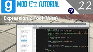 [Gmod] Expression 2 Tutorial 22: Server Information