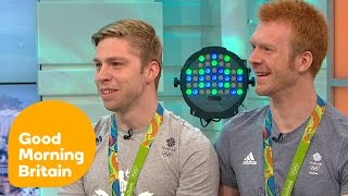Cyclists Philip Hindes and Ed Clancy On Their Rio Victory! | Good Morning Britain