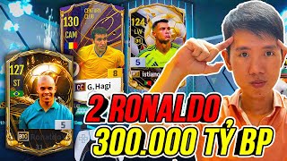 THÀNH HOÀ Bán hết Đội hình Build Real Madrid 300000 tỷ BP khủng nhất cùng CR7 và Ronaldo | FC Online