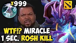 Roshan 1 sec. instant kill | Miracle Arc Warden | Epicenter Grand Final