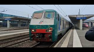 Treni Pomeridiani a Torino Stura+Foto Frecciarossa1000 fermo