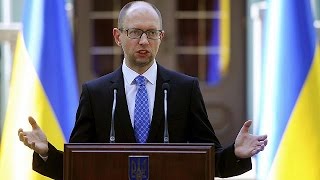 Ukrainian prime minister's triumphant speech after resignation rejected