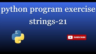 string 21.Write a Python program to remove unwanted characters from a given string?