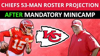 Kansas City Chiefs 53-Man Roster Projection AFTER Minicamp & BEFORE NFL Training Camp