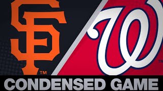 Condensed Game: SF@WSH - 4/18/19