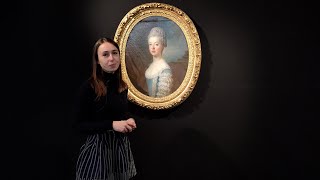 Aguttes l UN PORTRAIT DE MARIE-ANTOINETTE DISPARU DEPUIS PLUS DE DE 100 ANS